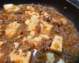 韓国人夫の為のピリ辛玉ねぎ麻婆豆腐作り方5写真
