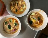 根菜茄子白菜オイトマト炒飯味温野菜サラダ作り方8写真