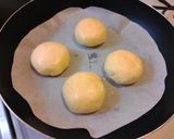 発酵無し！フライパンで米粉のスコーン風丸パン🍞作り方3写真