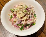 レンジで簡単！ささみの高たんぱくサラダ作り方4写真