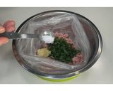 豚ひき肉と大葉のちくわの肉詰め★動画あり作り方6写真