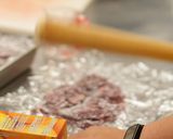 鹿肉のカツレツミラノ風作り方1写真