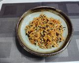 芽ヒジキ入りニンジンしりしり作り方4写真
