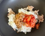 豚キム納豆チャーハン・１人前作り方7写真
