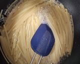 5分でランチ♪うま辛ワンパンパスタ作り方2写真