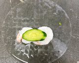 卵黄ソースで♪えびの生春巻き作り方5写真