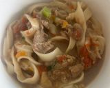 残ったカレーを使ってカレーうどん作り方3写真