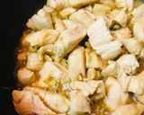 鶏肉のガーリックネギしょう油チャーハン作り方2写真