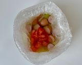湯煎で作る🍲具だくさんの野菜スープ作り方9写真