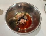 ツナとトマトのサラダ豆冷製マカロニパスタ作り方2写真