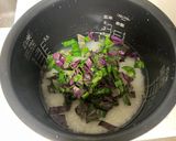 金時草の炊き込みご飯作り方6写真