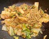 【糖尿病】ツナレタキムチ焼きそば作り方6写真