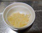 海老とアスパラの彩り丼作り方1写真