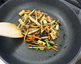 今日の食卓に！ひじきと野菜のごま風味炒め作り方4写真