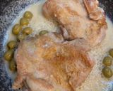 鶏もも肉のオリーブ煮作り方3写真