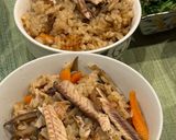 秋刀魚の五目炊き込み御飯作り方7写真