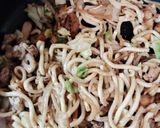 香ばしい焼きうどん作り方6写真