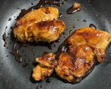 胸肉で照り焼きチキン作り方4写真