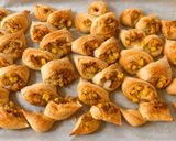 ☆セミハードフランスでエピ風惣菜パン♬作り方16写真
