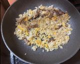 ガッツリ旨い！カルビガーリック炒飯作り方4写真
