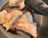 スペアリブ　ヨシダのBBQソース使用作り方12写真