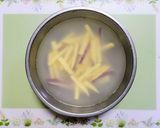 節約簡単夕飯！さつま芋と鶏胸肉の青椒肉絲中華弁当作り方3写真