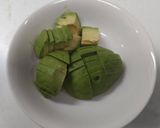レモン香る冷製クリーム明太アボカドパスタ作り方3写真