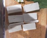 豆腐と鶏むね肉の豆板醤炒め作り方1写真