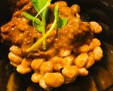 コラボ 納豆●納豆×キーマカレー作り方1写真