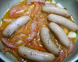 簡単！シャウエッセンのトマトペペロン作り方4写真