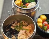 海苔段々のバレンタインの日弁当作り方5写真