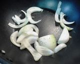 牛トマ玉の味噌チリ炒め作り方3写真