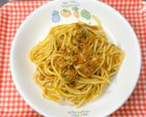 [保育園幼児食]ミートソーススパゲッティ作り方6写真