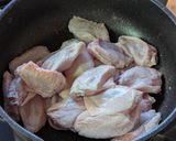 鶏の旨味が◎手羽中と大根の煮物作り方2写真