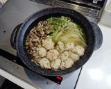 鶏肉団子と白菜のお鍋作り方8写真