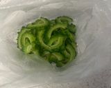 ゴーヤの梅酢塩昆布漬け作り方4写真