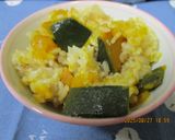 かぼちゃの炊き込みご飯😋♪作り方3写真