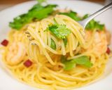 パクチー香るトムヤムクンパスタ作り方11写真