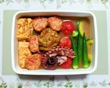 簡単夏の夕飯！卵焼き夏野菜の冷やしおでん作り方17写真