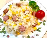 とうもろこしご飯ピラフ♡炊飯器で簡単♡絶品作り方4写真