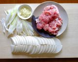 〈くらし薬膳〉大根と豚肉のトマト煮作り方1写真