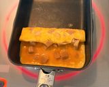 タケノコ入り卵焼き(お弁当)作り方5写真
