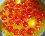 ミニトマトとそら豆のパスタ作り方4写真