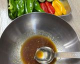 揚げ夏野菜のからし和え♪作り方2写真
