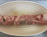 暑い日に…レンジで!豚肉の梅しそネギ巻き作り方5写真