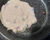 バターミルクブルーベリーパンケーキ作り方3写真