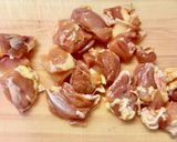 厚揚げと鶏肉のミートボールあん炒め♪作り方2写真