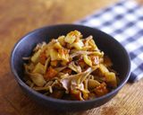 レンジで★舞茸とちくわの甘醤油煮作り方4写真