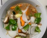お一人様クリーム味噌キムチ味豆腐野菜炒め作り方16写真