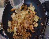 【ぶっかけご飯】豚キムチで肉豆腐作り方5写真